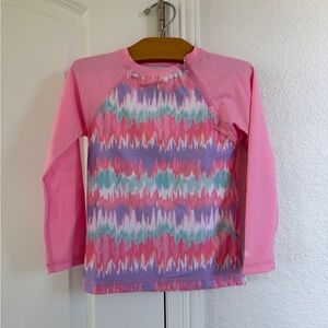 Skin Kids Swim Rashguard - Pink and Multicolor